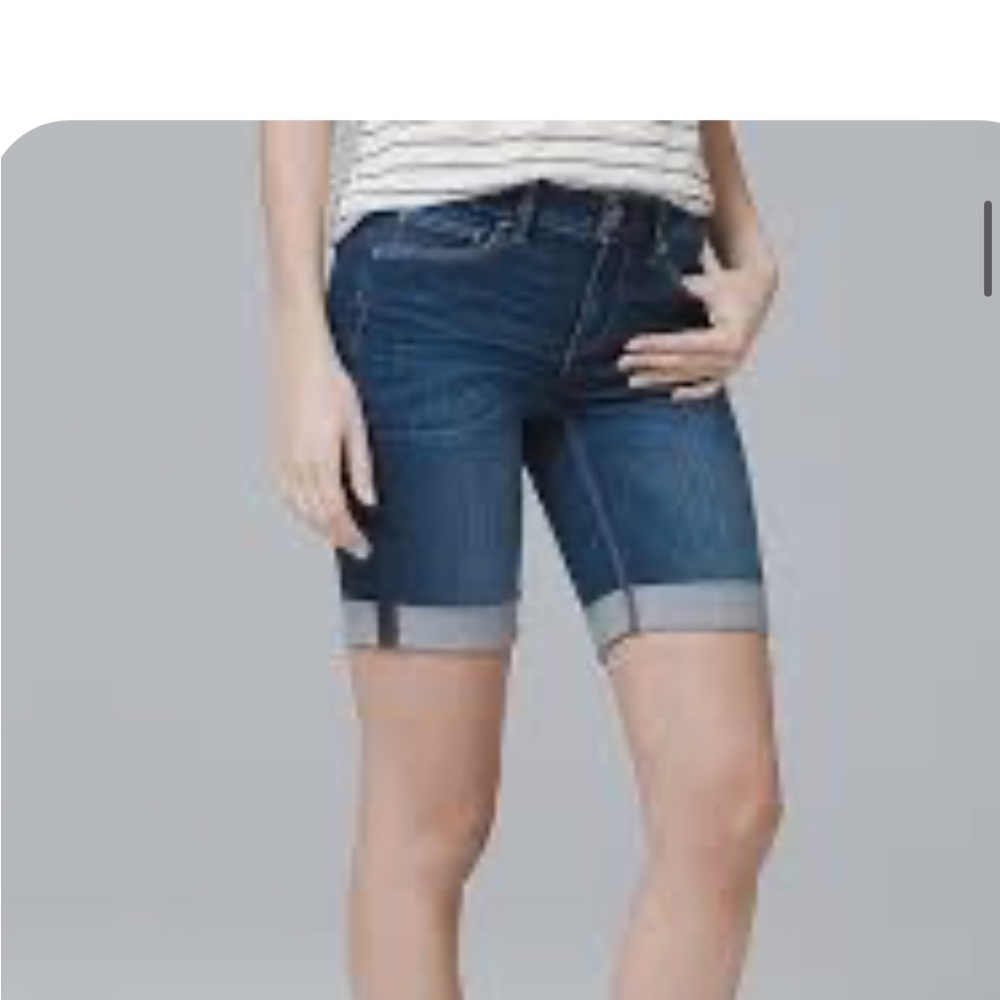 WHBM 9-inch Bermuda Shorts